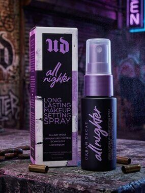 Urban Decay All Nighter Setting Spray UD Makeup Primer/Setter Travel Size